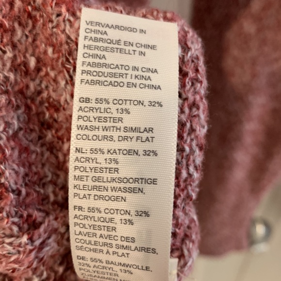 Fat Face red & white sweater - Picture 4 of 5